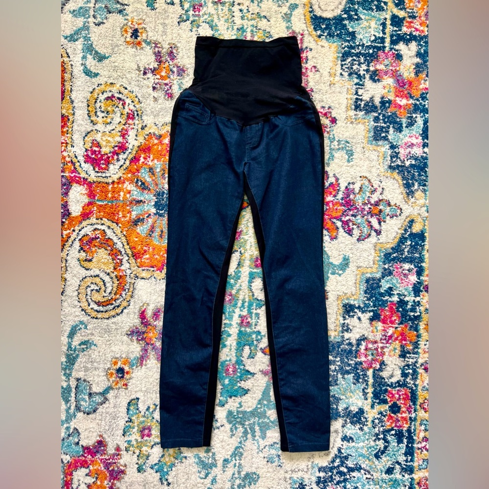 Motherhood Maternity Black Ankle Pants